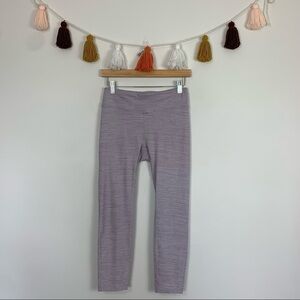 Outdoor Voices Purple Gray Cropped Leggings Size Medium